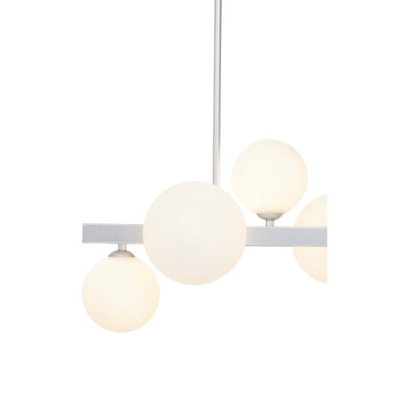 Hurst 7 Bulb Twisting Chandelier-Wrenford & Co.-Chrome-nirohome