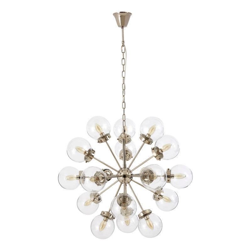 Jensen 18 Bulb Orb Sputnik Chandelier-Wrenford & Co.-nirohome