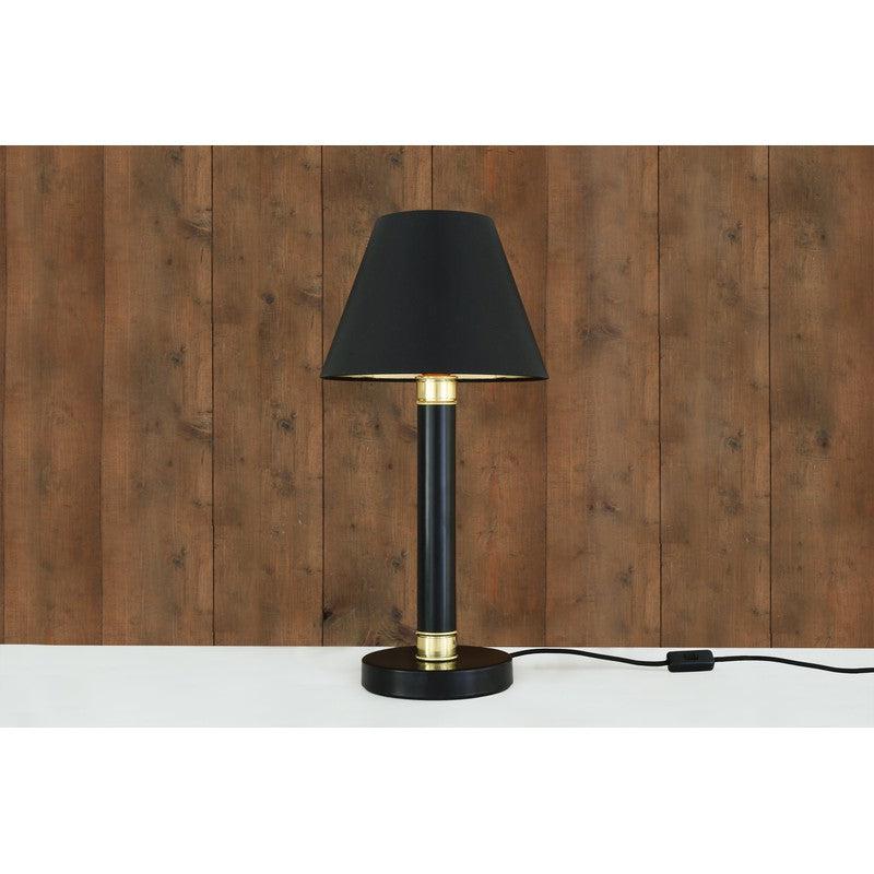 Kangos Traditional Brass Pillar Table Lamp-Mullan Lighting-nirohome