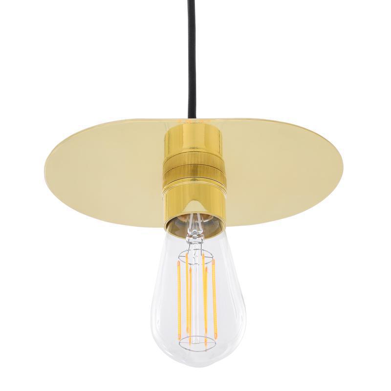 Kigoma Contemporary Brass Pendant Light-Mullan Lighting-Black-nirohome