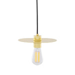 Kigoma Contemporary Brass Pendant Light-Mullan Lighting-Black-nirohome