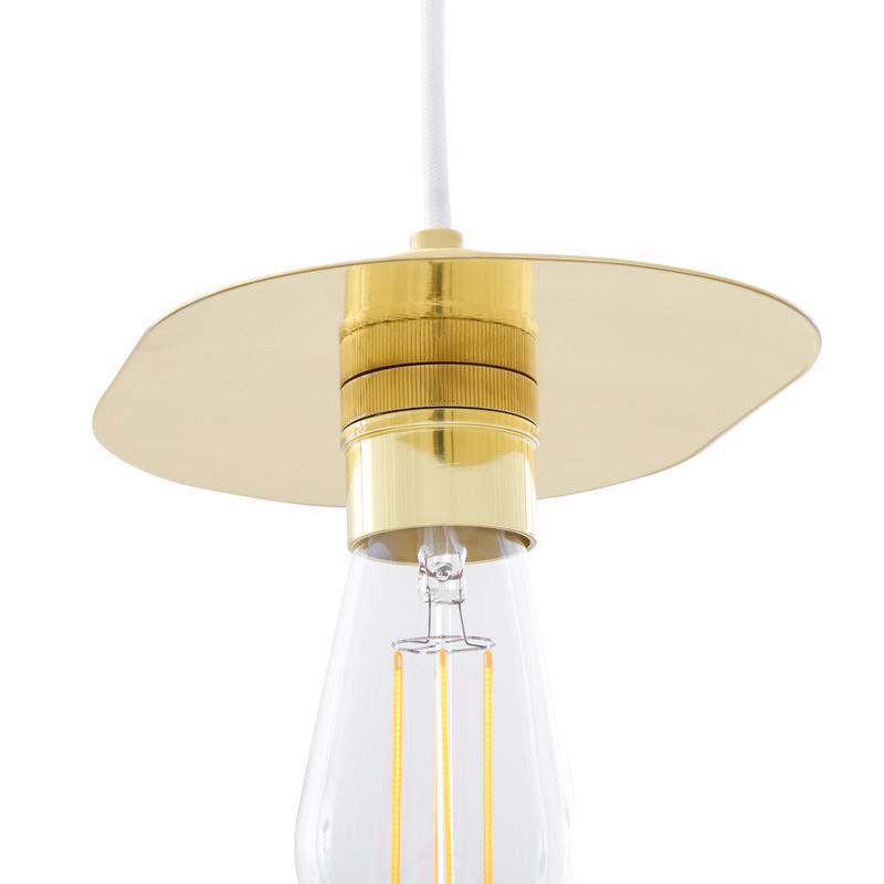 Kigoma Contemporary Brass Pendant Light-Mullan Lighting-Black-nirohome