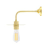 Kigoma Modern Wall Light With Brass Shade-Mullan Lighting-nirohome