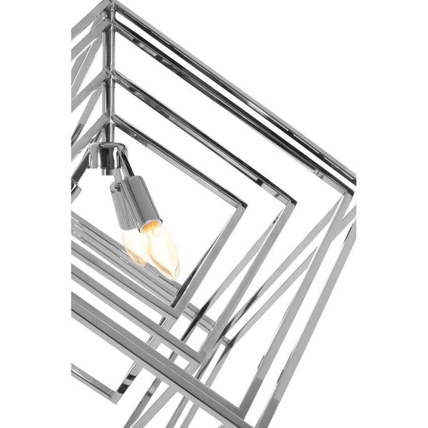 Kline Geometric Cubic Chandelier