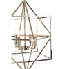 Kline Geometric Diamond Shaped Chandelier-Niro Home-nirohome