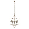 Kline Geometric Diamond Shaped Chandelier-Wrenford & Co.-nirohome