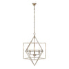 Kline Geometric Diamond Shaped Chandelier-Wrenford & Co.-nirohome
