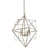 Kline Geometric Diamond Shaped Chandelier-Wrenford & Co.-nirohome