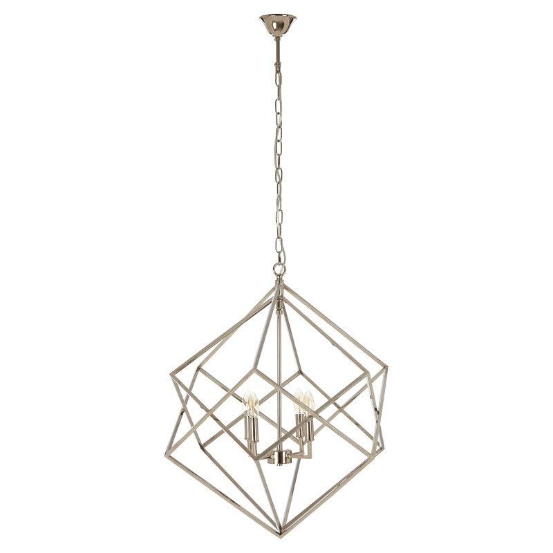 Kline Geometric Double Box Chandelier-Niro Home-nirohome