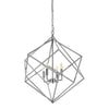 Kline Geometric Double Box Chandelier-Wrenford & Co.-nirohome