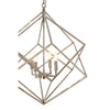 Kline Geometric Double Box Chandelier-Wrenford & Co.-nirohome