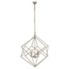 Kline Geometric Double Box Chandelier-Wrenford & Co.-nirohome