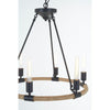 Landow 6 Bulb Farmhouse Style Chandelier-Wrenford & Co.-nirohome