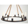 Landow 8 Bulb Farmhouse Style Chandelier-Niro Home-nirohome