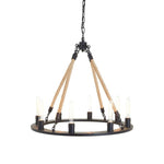 Landow 8 Bulb Farmhouse Style Chandelier-Niro Home-nirohome