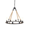 Landow 8 Bulb Farmhouse Style Chandelier-Wrenford & Co.-nirohome