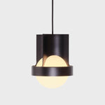 Large Loop Pendant + Sphere IV LED Bulb-Tala-Dark Grey-nirohome