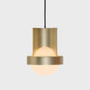 Large Loop Pendant + Sphere IV LED Bulb-Tala-Gold-nirohome