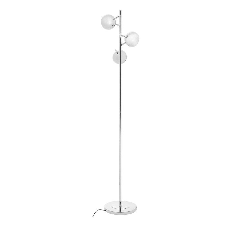 Lowe Triple Light Chrome Floor Lamp-Niro Home-nirohome