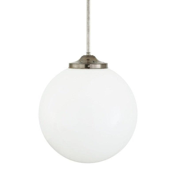 Luanda Pendant Light Opal Glass Globe