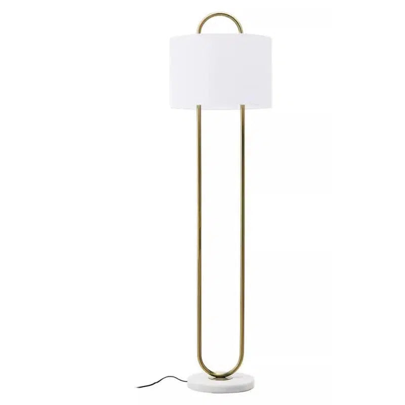 Lumina Gold & Marble Floor Lamp-Niro Home-nirohome