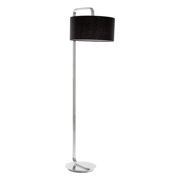 Lustra Curved Chrome Floor Lamp