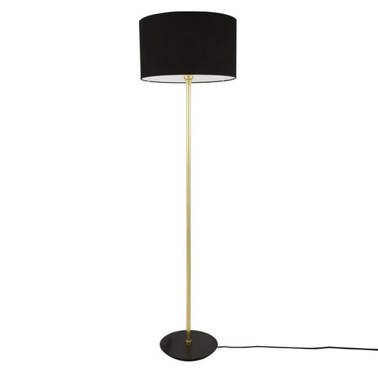 Mullan Lighting Inch Modern Floor Lamp With Fabric Shade