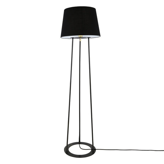 Mullan Lighting Borris Three-Legged Floor Lamp With Fabric Shade