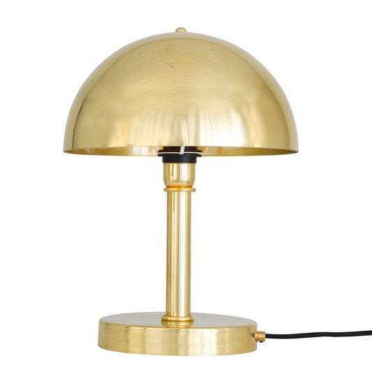 Mullan Lighting Turku Modern Brass Dome Table Lamp