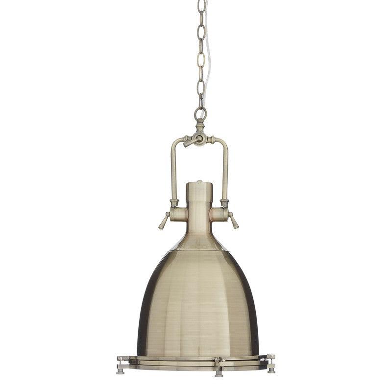 Madden Industrial Pendant Light-Niro Home-Antique Brass-nirohome