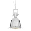 Madden Industrial Pendant Light-Niro Home-Chrome-nirohome