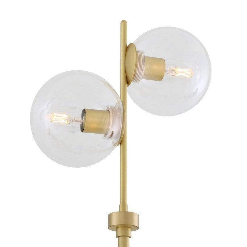 Madison Glass Ball Floor Lamp-Mullan Lighting-Clear-nirohome