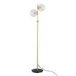 Madison Glass Ball Floor Lamp-Mullan Lighting-Clear-nirohome