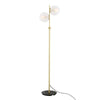 Madison Glass Ball Floor Lamp-Mullan Lighting-Frosted-nirohome