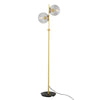 Madison Glass Ball Floor Lamp-Mullan Lighting-Smoked-nirohome