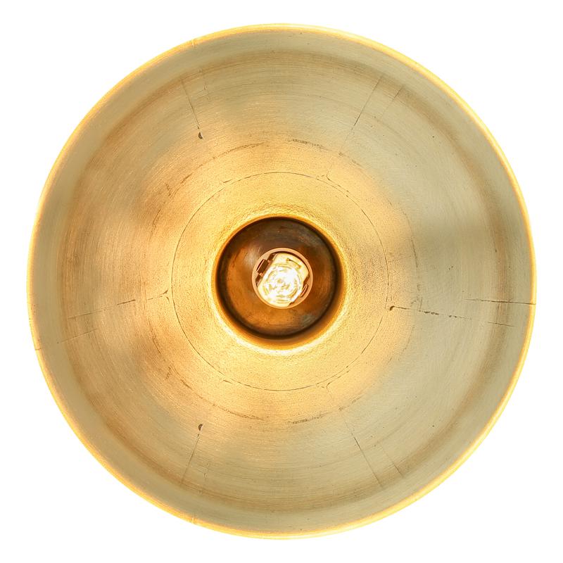 Malabo Industrial Pendant Light 16cm-Mullan Lighting-Polished Brass & Matt Black-100cm-nirohome