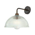 Maris Prismatic Glass Bathroom Wall Light IP65-Mullan Lighting-Antique Brass-nirohome