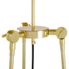 Maua Brass Dome Floor Lamp-Mullan Lighting-nirohome