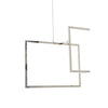 Montes Square Geometric LED Pendant Light-Niro Home-nirohome