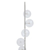 Morris Five Bulb Twisting Floor Lamp-Niro Home-Black Marble-Brass-nirohome