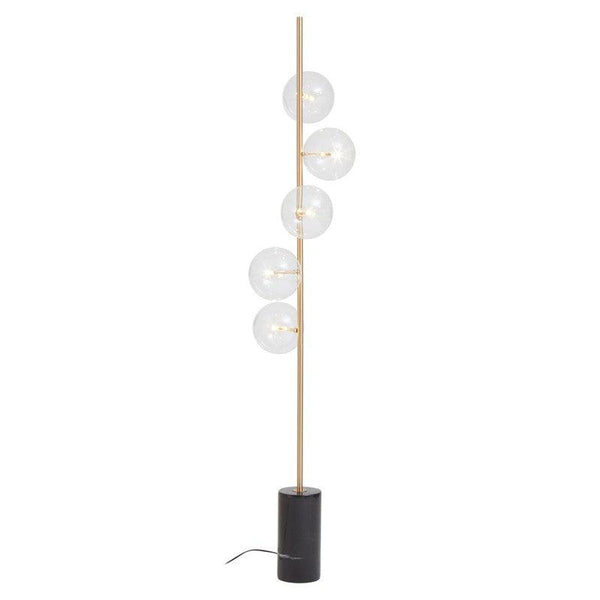 Morris Five Bulb Twisting Floor Lamp