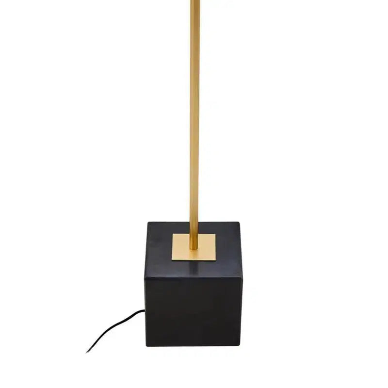 Moyer Black Marble Base Floor Lamp-Niro Home-nirohome