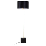 Moyer Black Marble Base Floor Lamp-Niro Home-nirohome