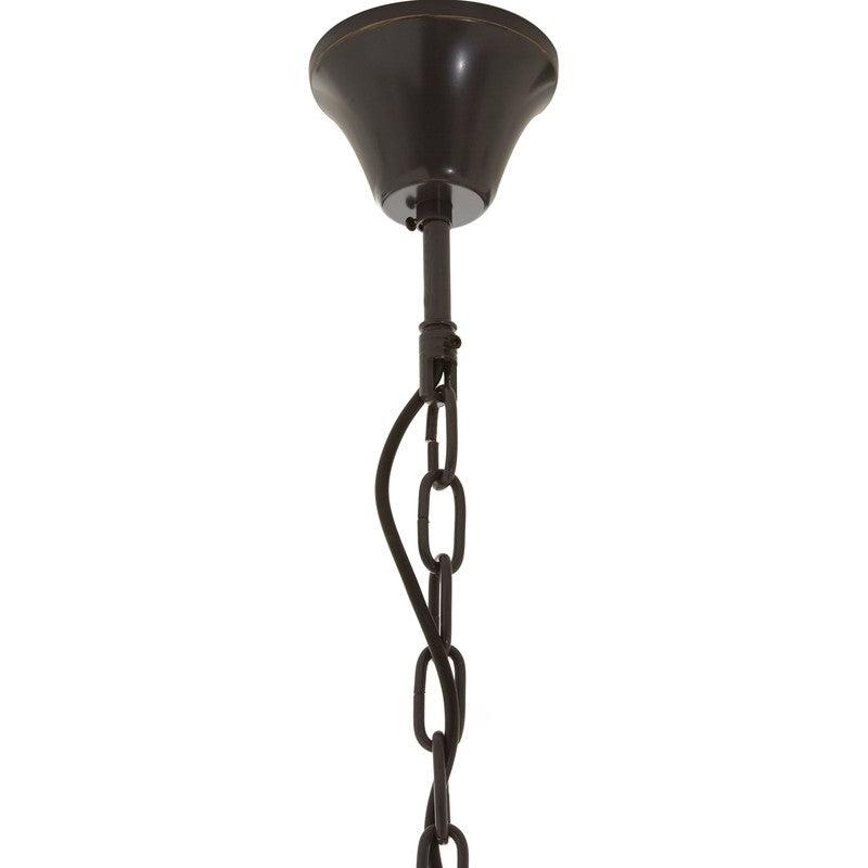 Nova Antique Black and Gold Round Chandelier-Wrenford & Co.-nirohome