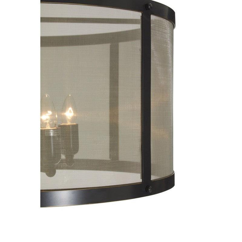 Nova Black And Gold Mesh Shade Floor Lamp-Niro Home-nirohome