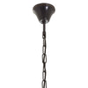 Nova Large Vertical Black and Gold Chandelier-Wrenford & Co.-nirohome