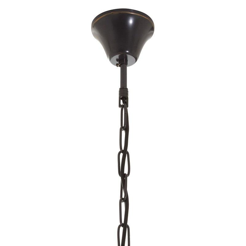 Nova Large Vertical Black and Gold Chandelier-Wrenford & Co.-nirohome