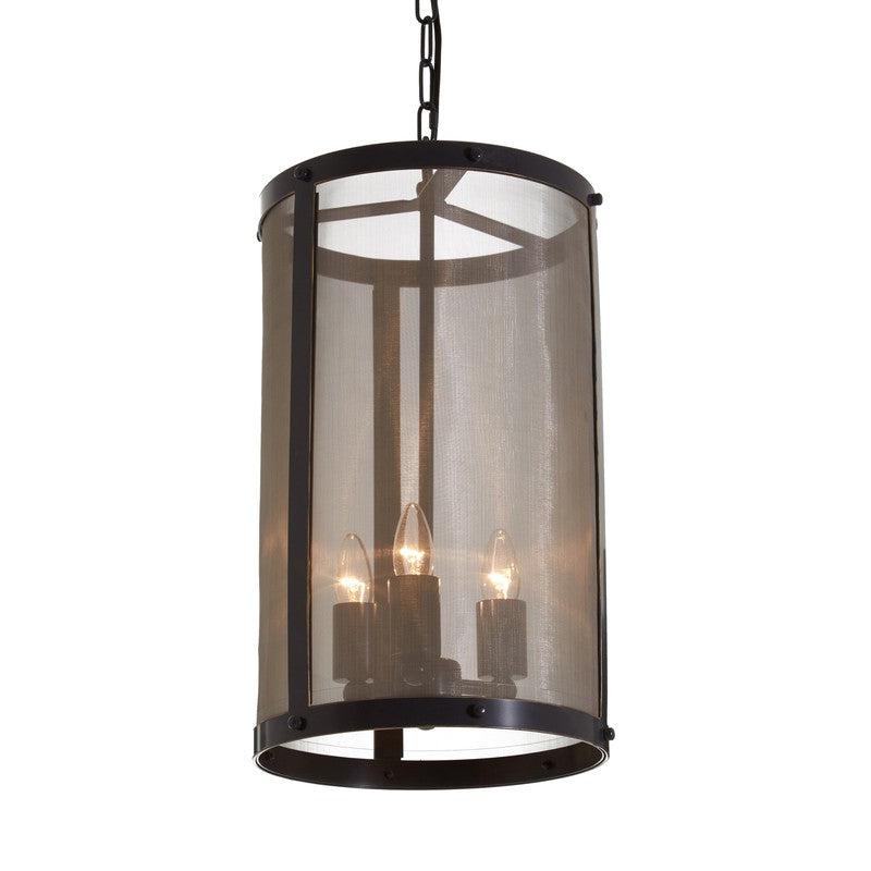 Nova Small Black and Gold Vertical Chandelier-Niro Home-nirohome