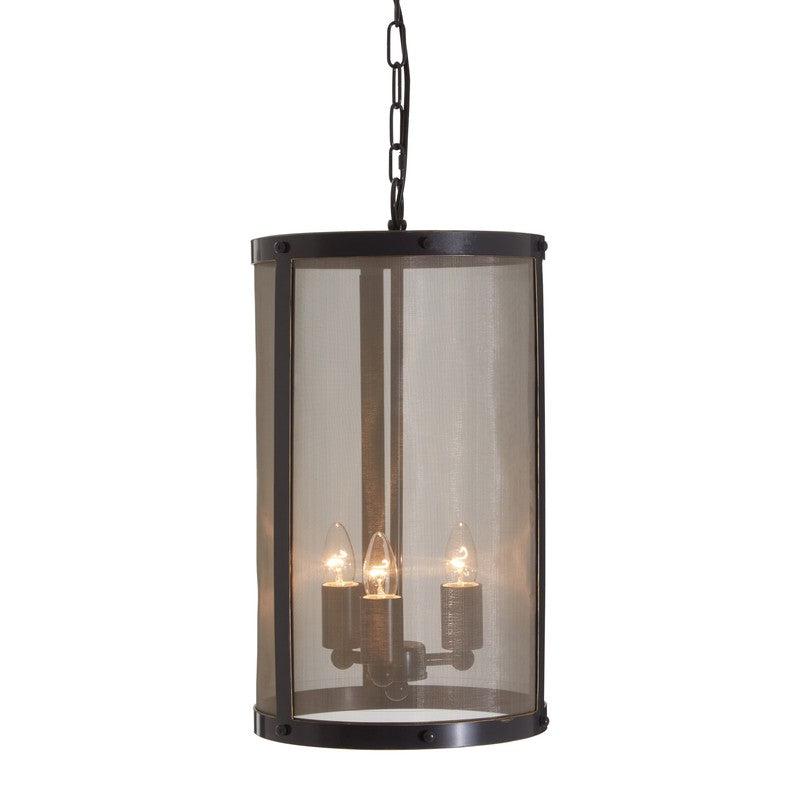 Nova Small Black and Gold Vertical Chandelier-Wrenford & Co.-nirohome