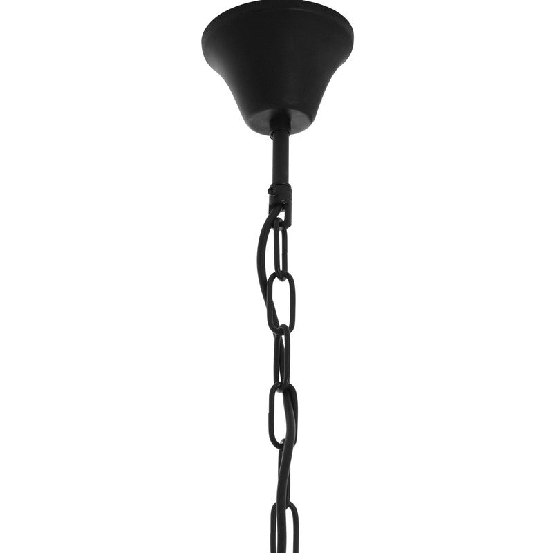 Nova Small Black and Gold Vertical Chandelier-Wrenford & Co.-nirohome